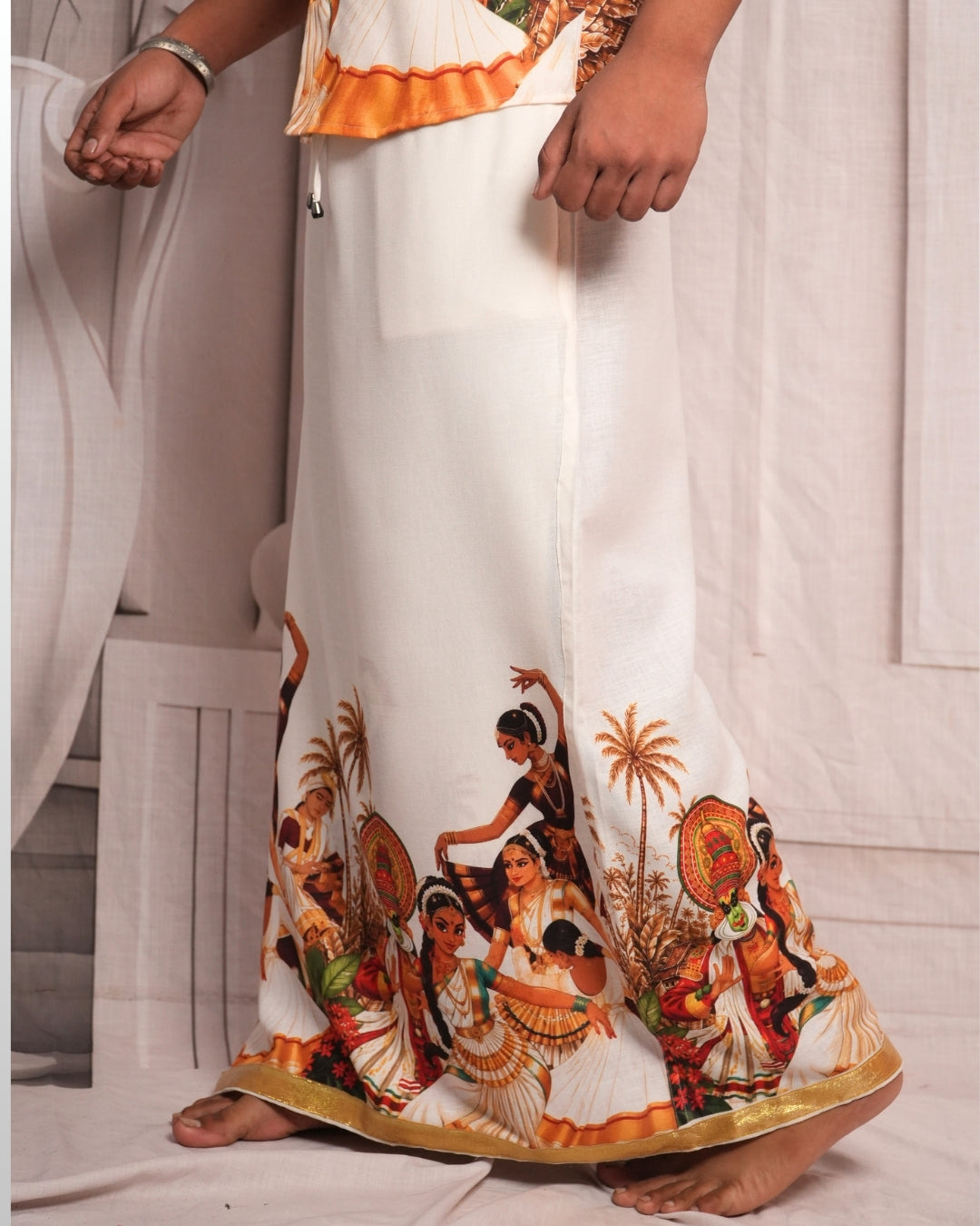 Traditional Printed Men's Pajamalungi – Luxury Linen