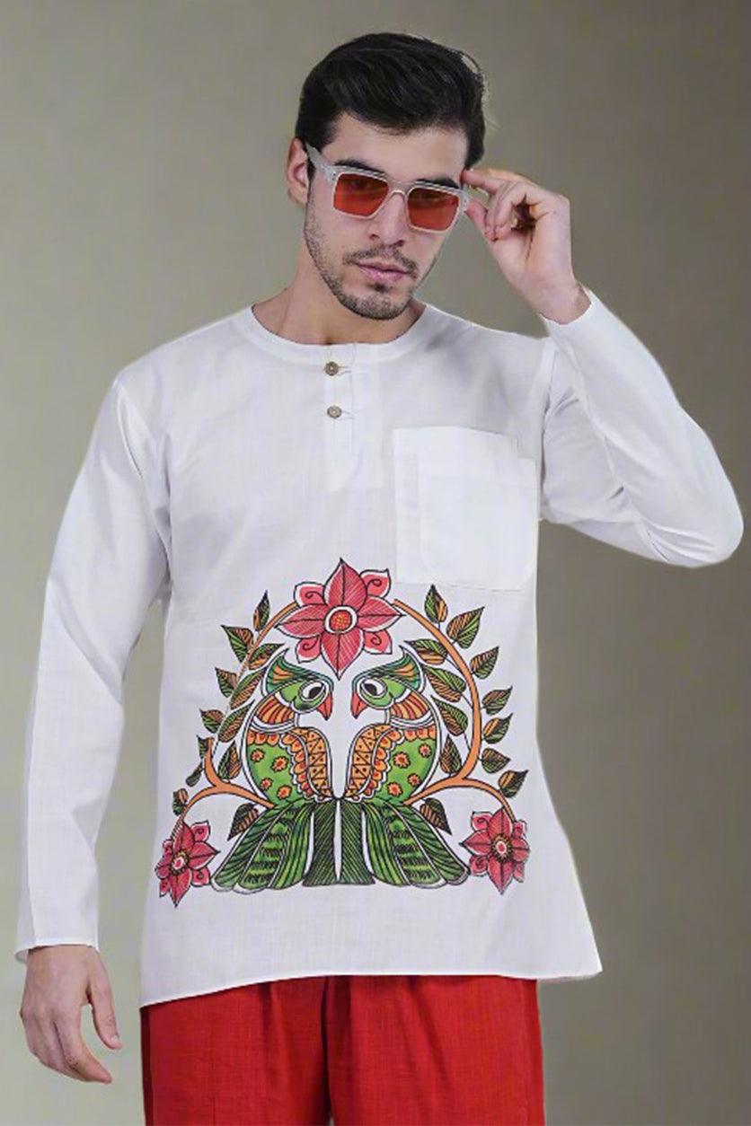 Ethnic Printed Kurta - Nirmal Online