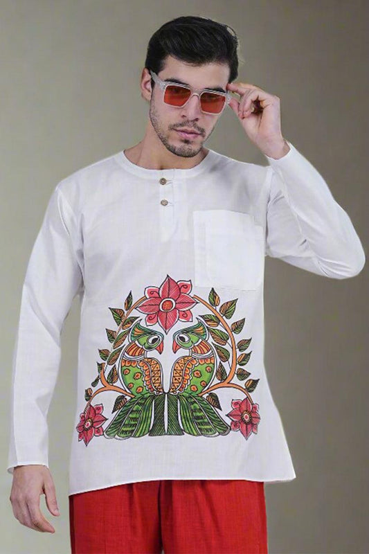Ethnic Printed Kurta - Nirmal Online