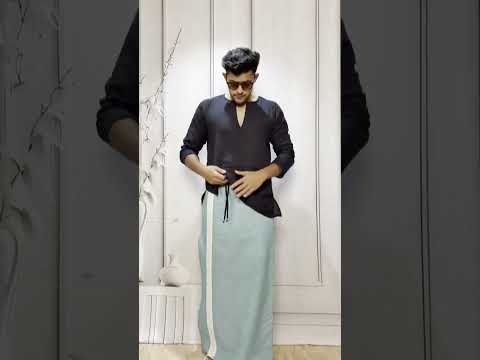 Men Ramagreen  Color With White Constrast Stripe Pajamalungi